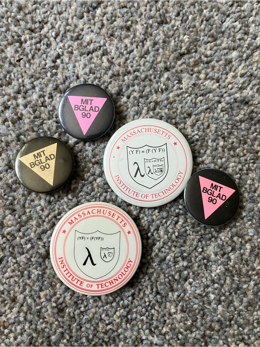 Massachusetts Institute of Technology MIT Vintage lot of Pins